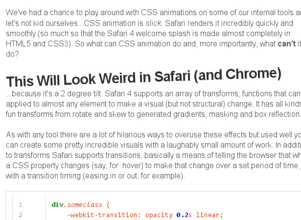 50+ Awesome CSS3 Techniques for Better Designs overview