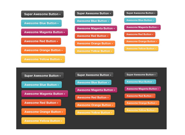 50+ Awesome CSS3 Techniques for Better Designs buttons 6