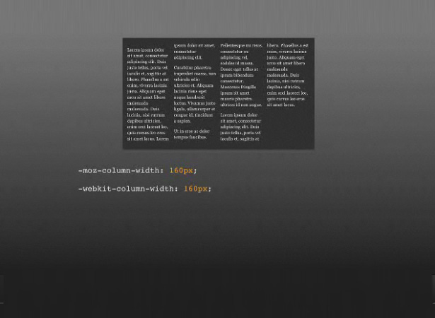 50+ Awesome CSS3 Techniques for Better Designs columns