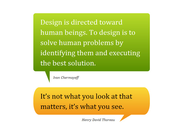 50+ Awesome CSS3 Techniques for Better Designs bubbles 2