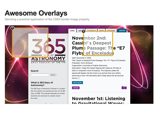 50+ Awesome CSS3 Techniques for Better Designs awesomeoverlays