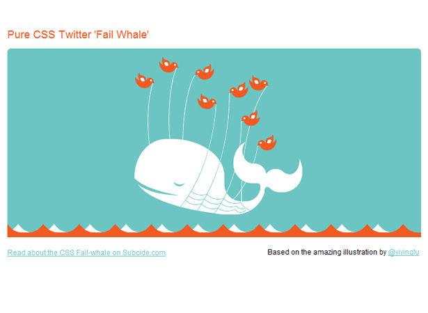 50+ Awesome CSS3 Techniques for Better Designs failwhale