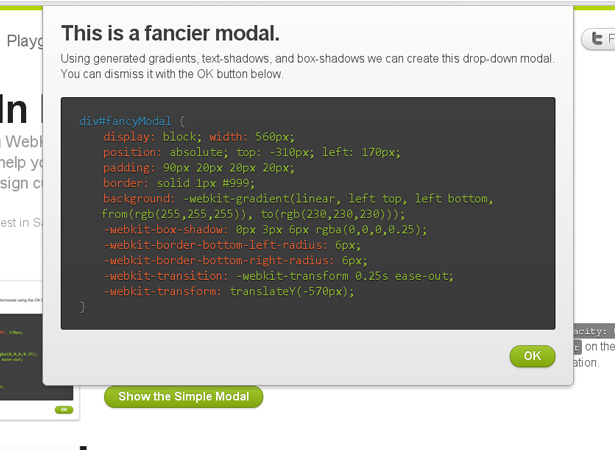 50+ Awesome CSS3 Techniques for Better Designs modeal