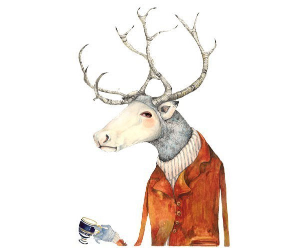 Inspiration: A Dozen Awesome Etsy Artists deerinjacket