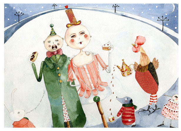 Inspiration: A Dozen Awesome Etsy Artists cakeholeprint