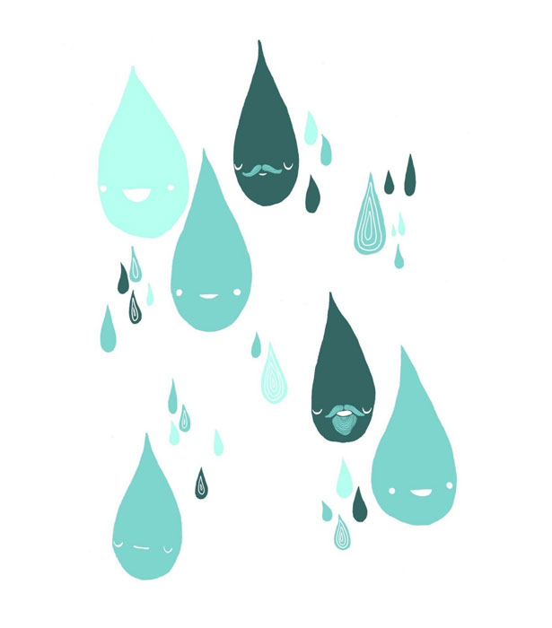 Inspiration: A Dozen Awesome Etsy Artists raindropfriends