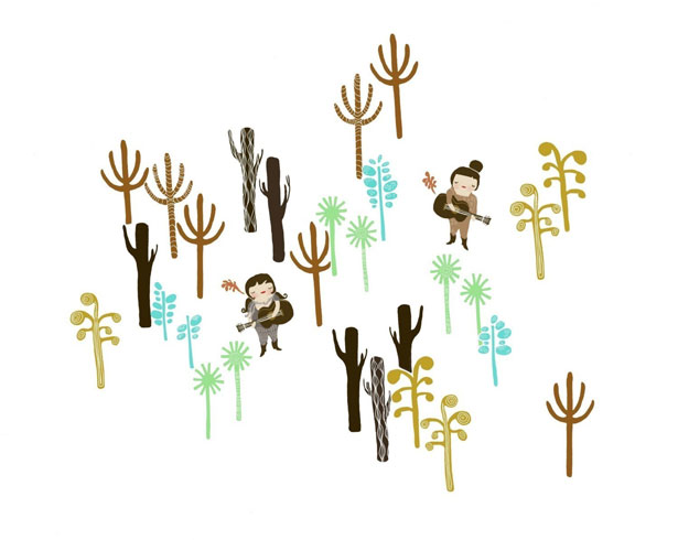 Inspiration: A Dozen Awesome Etsy Artists thewoods