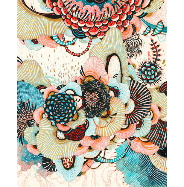 Inspiration: A Dozen Awesome Etsy Artists sporeprint