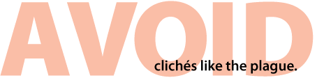 Create Headings With Big and Small Overlapping Text small text aligned to the lower right