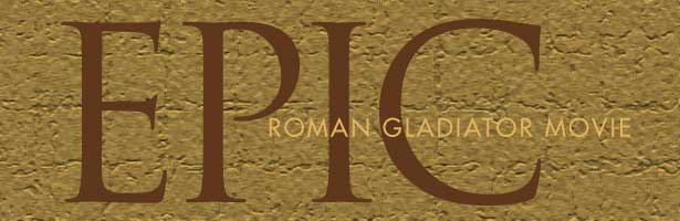 Create Headings With Big and Small Overlapping Text Trajan is beautiful and overused in dramatic movie posters
