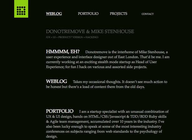 Web Design Predictions for 2011 Mike Stenhouse