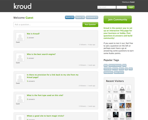What's New for Web Designers - Dec. 2010 kroud