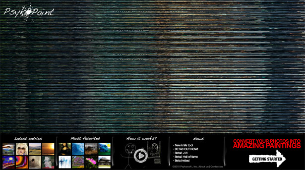 What's New for Web Designers - Dec. 2010 psykopaint