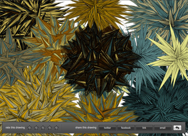 Generative Artwork with HTML5 endlessmural8500