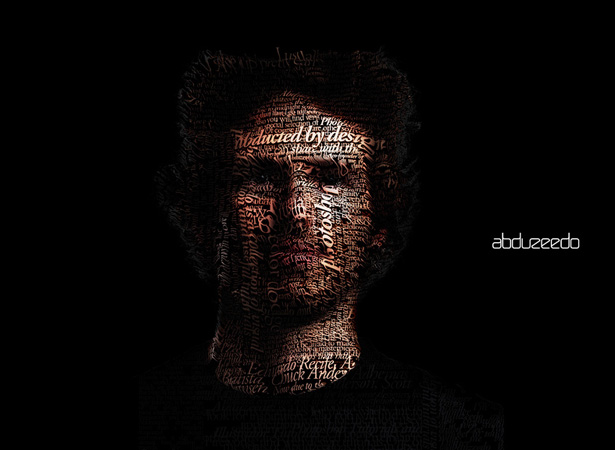 50 of the Best Photoshop Tutorials of 2010 typographicportrait
