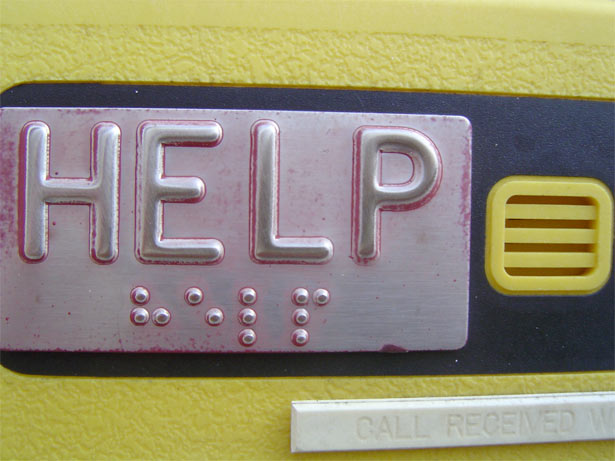 help sign with Braille
