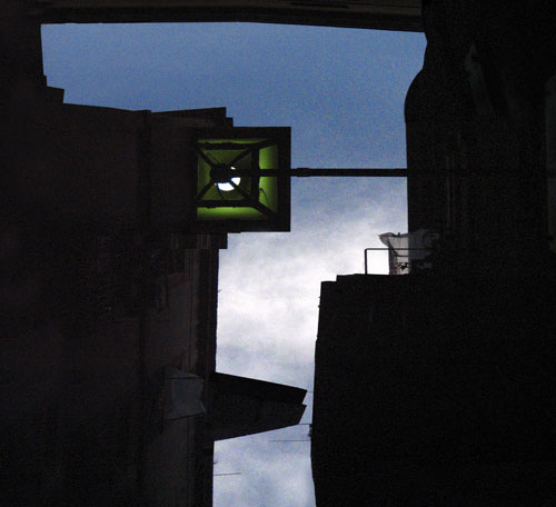 Amazing Type in the Sky Photography questionmark