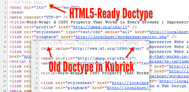 New Doctype in Twenty Ten New Doctype in Twenty Ten