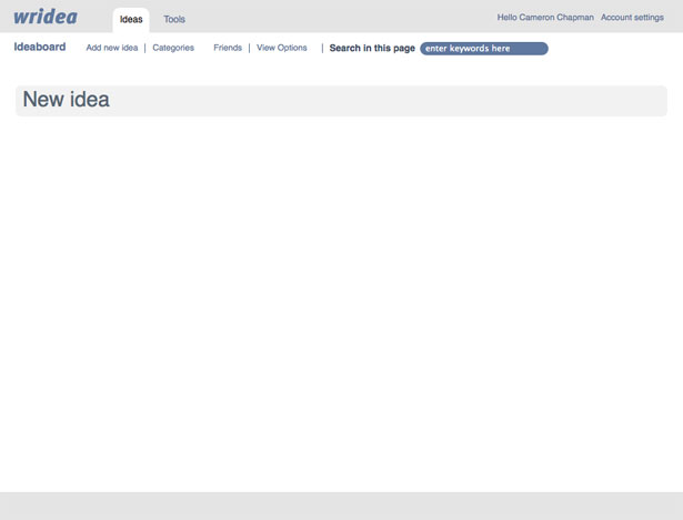 How to Design a Great User Interface wridea
