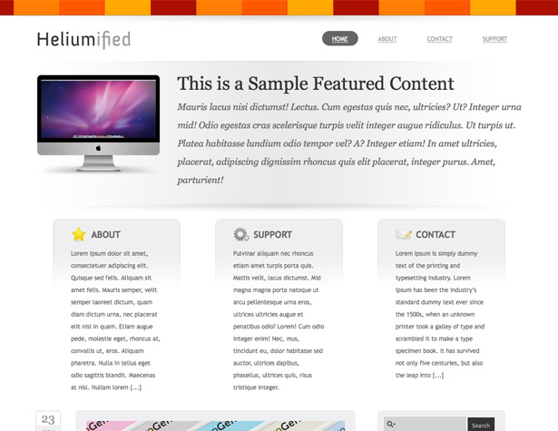 45+ New WordPress Themes: October 2010 heliumified