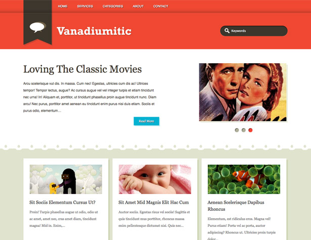 45+ New WordPress Themes: October 2010 vanadiumitic