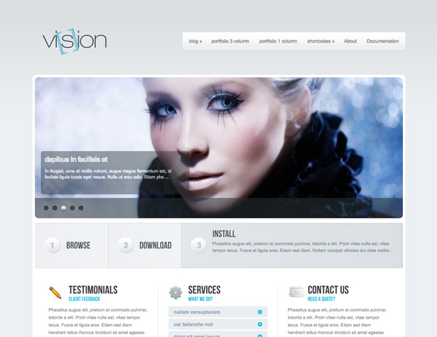 45+ New WordPress Themes: October 2010 vision