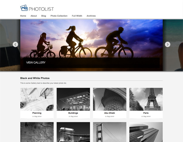 45+ New WordPress Themes: October 2010 photolist