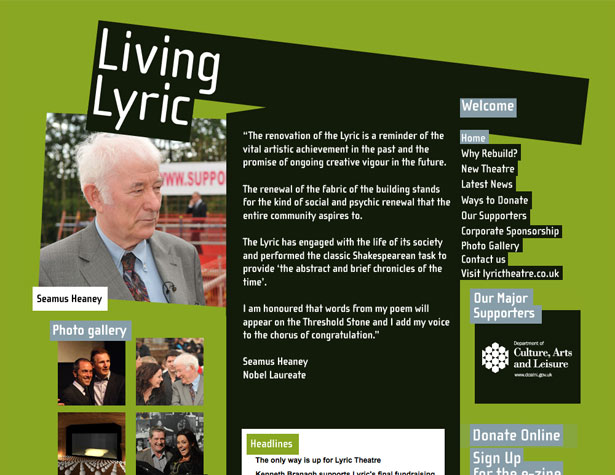 Showcase: Funky And Experimental Websites livinglyric