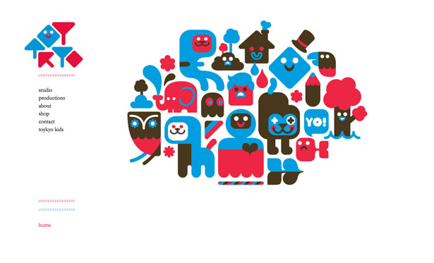 Showcase: Funky And Experimental Websites toykyo