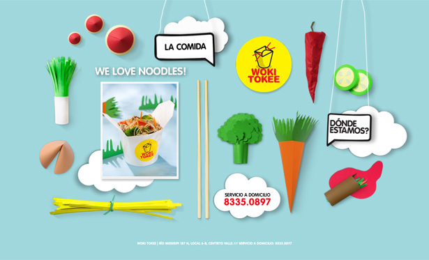 Showcase: Funky And Experimental Websites wokitokee