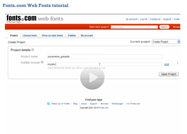webfonts