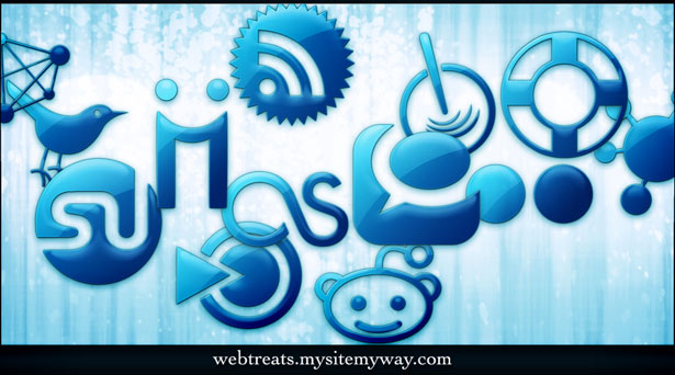 Ultimate Collection of Social Media Icons bluejelly
