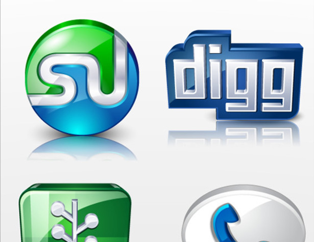 Ultimate Collection of Social Media Icons highdetailicons