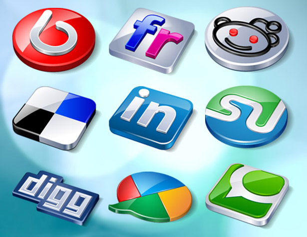 Ultimate Collection of Social Media Icons socialbuzz