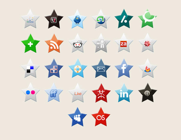 Ultimate Collection of Social Media Icons socialmediastars