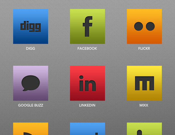 Ultimate Collection of Social Media Icons sleeksocial