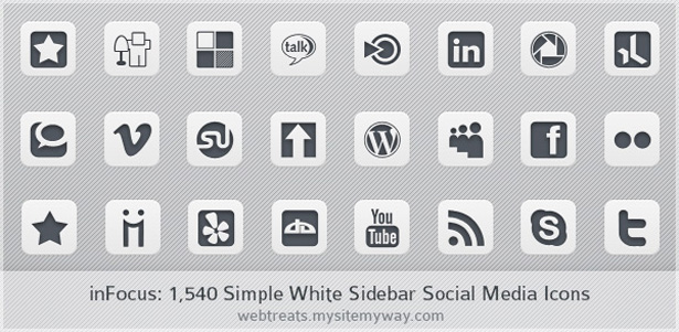 Ultimate Collection of Social Media Icons 1540icons