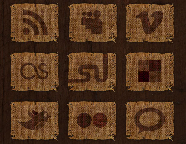 Ultimate Collection of Social Media Icons wovenfabricicons