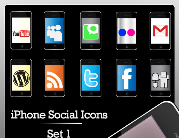 Ultimate Collection of Social Media Icons iphoneicons