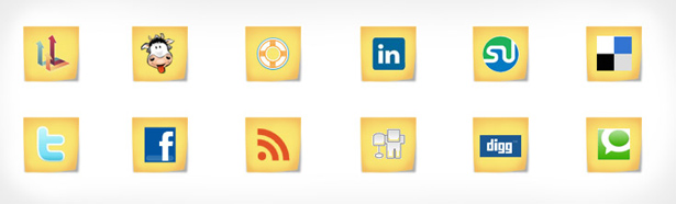 Ultimate Collection of Social Media Icons postiticons