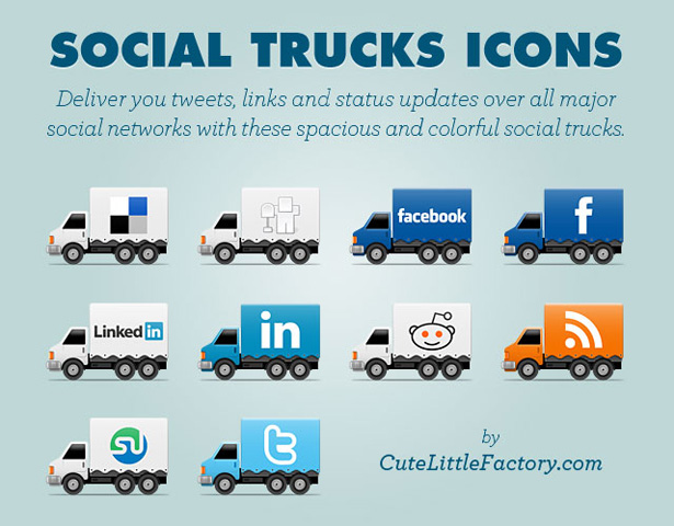 Ultimate Collection of Social Media Icons socialtrucks