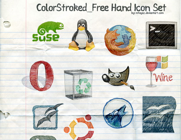 Ultimate Collection of Social Media Icons colorstroked