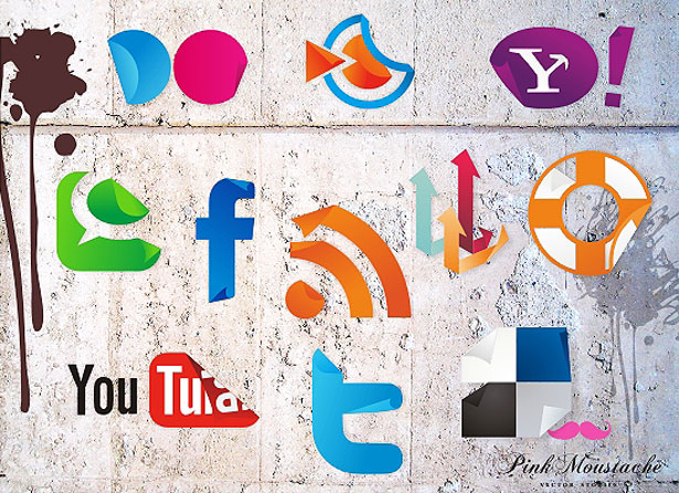 Ultimate Collection of Social Media Icons stickericons