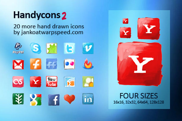 Ultimate Collection of Social Media Icons handycons2