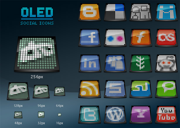 Ultimate Collection of Social Media Icons oledicons