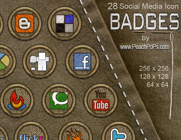 Ultimate Collection of Social Media Icons iconbadges
