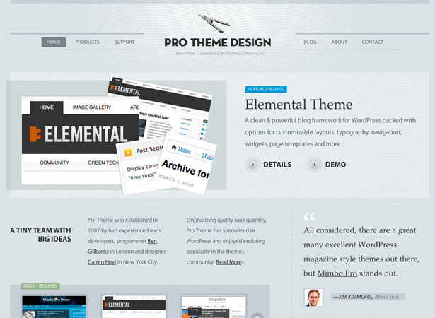 10 Places to Buy Professionally Designed WordPress Themes Pro Theme Design
