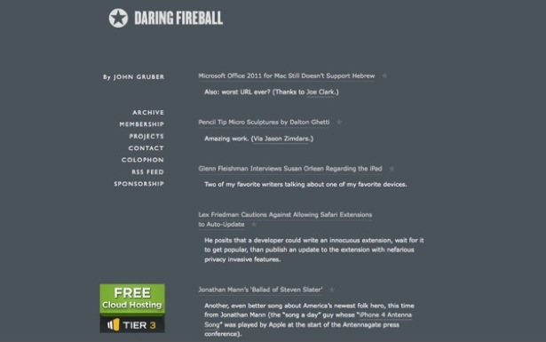 Daring Fireball