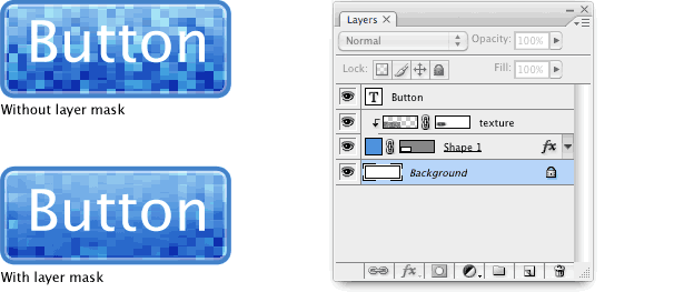 Editing Opacity With Layer Masks masked buttons