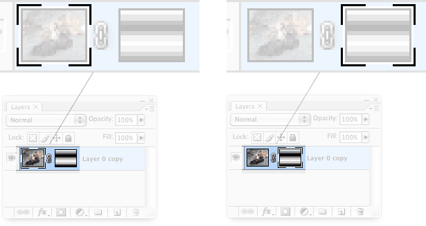 Editing Opacity With Layer Masks brackets